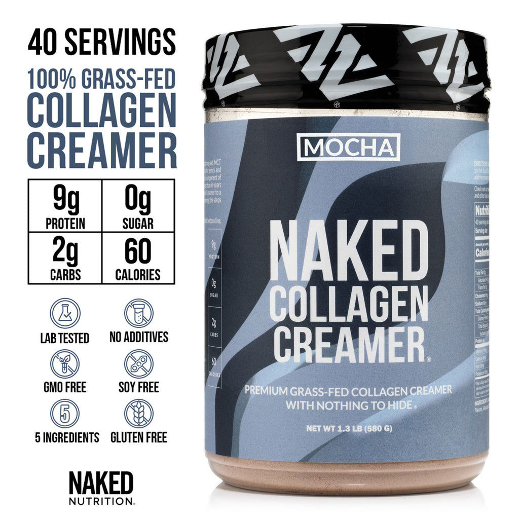 mocha coffee creamer, mocha collagen peptides