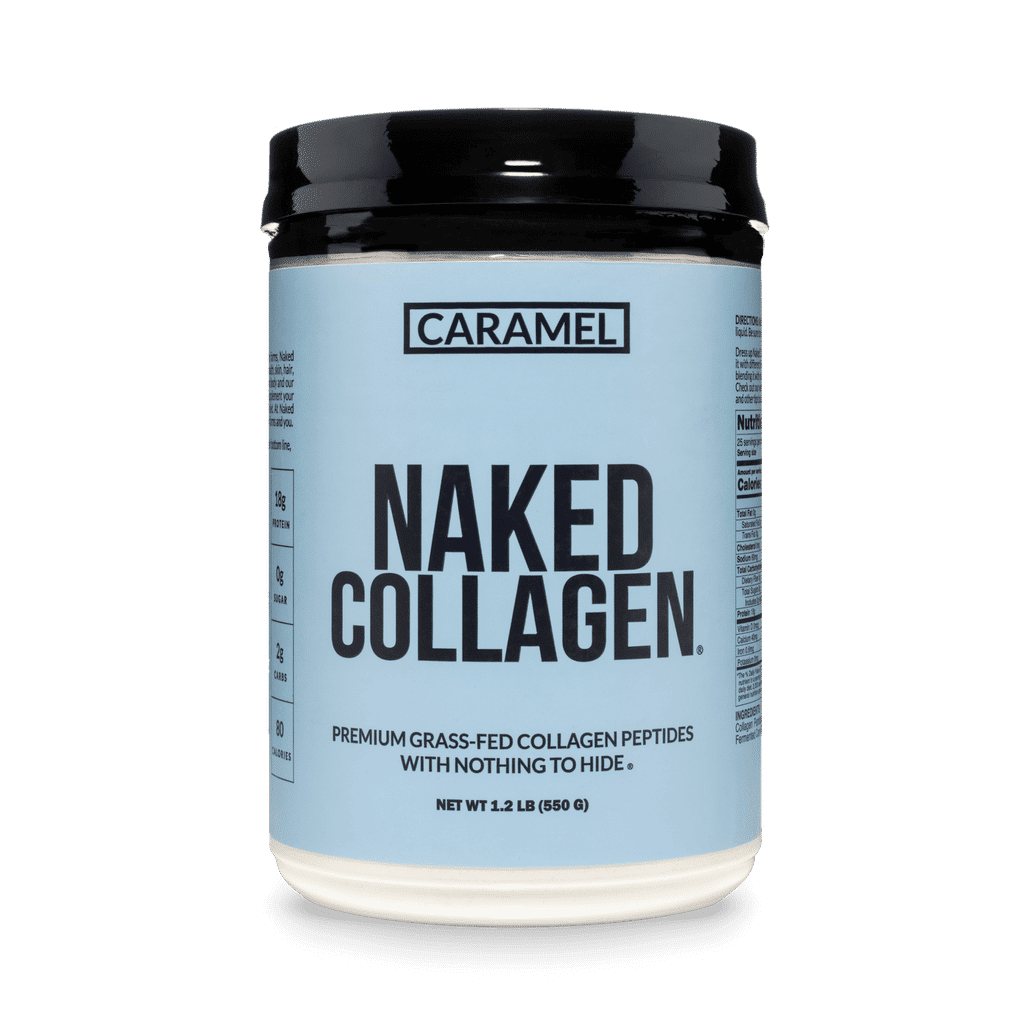 Caramel Collagen Peptides Powder | Naked Collagen - 1.2 LB