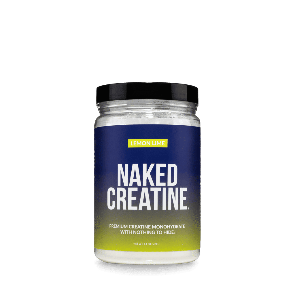 Monohidrato de creatina en polvo con sabor a limón y lima | Naked Creatine - 1,1 lb