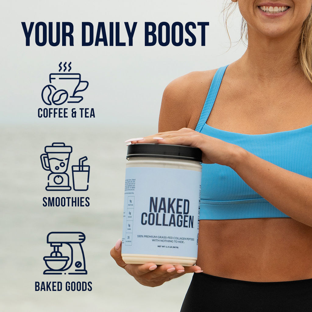 Paquetes de péptidos de colágeno | 20 paquetes de colágeno desnudo