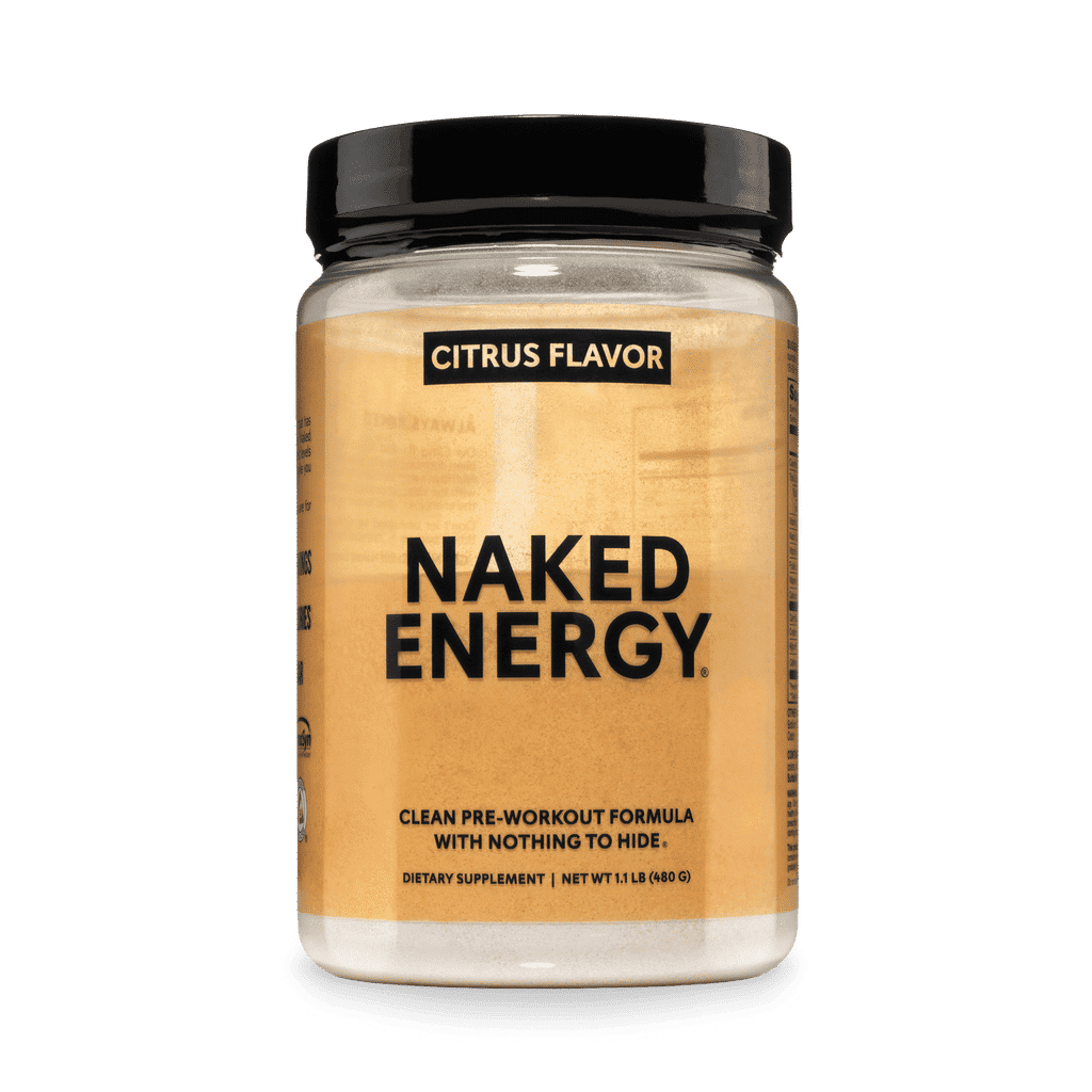Citrus Pre Workout Supplement | Naked Energy - 30 Servings