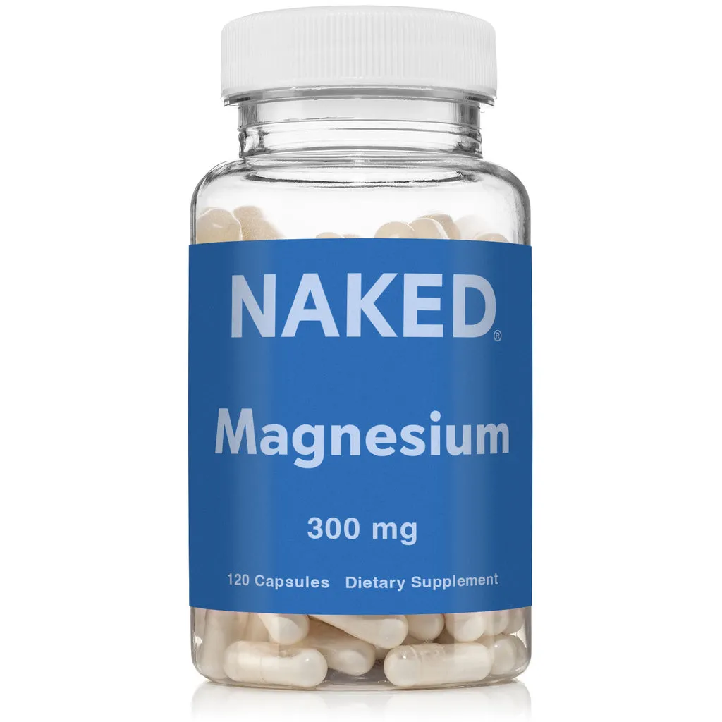 Daily Magnesium Supplement | Naked Magnesium - 120 Capsules