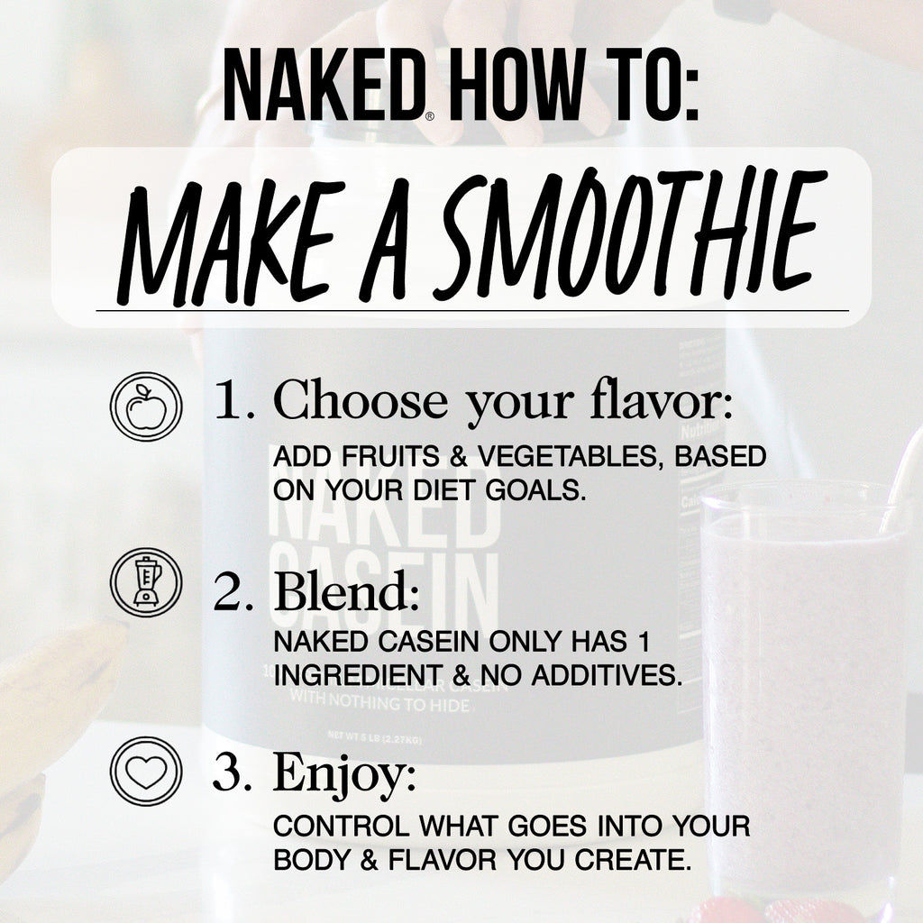 Chocolate Casein Protein Powder | Naked Chocolate Casein 2LB