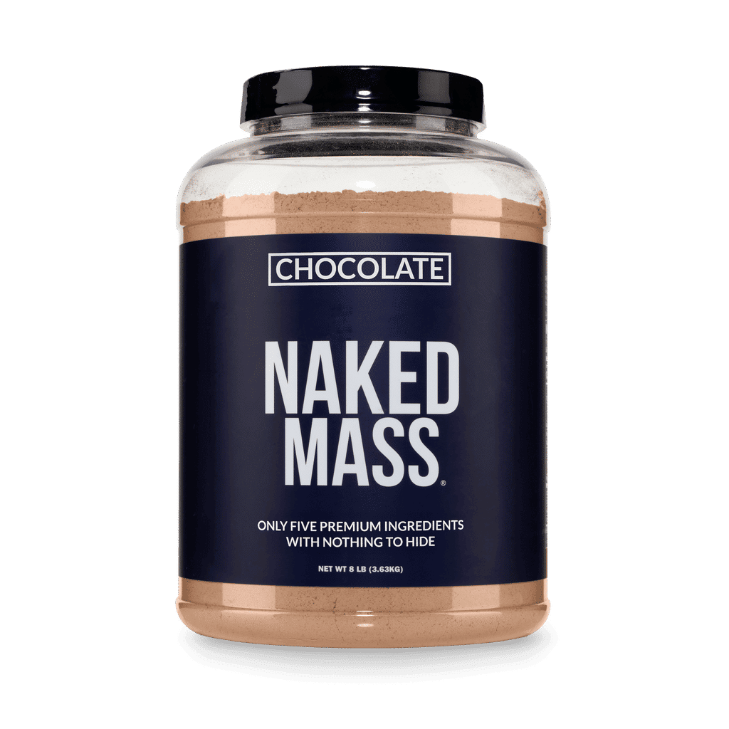 Chocolate Mass Gainer Protein Supplement | Naked Chocolate Mass - 8LB