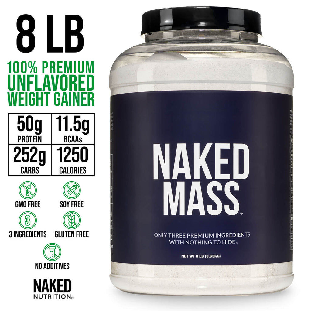 Mass Gainer Protein Supplement | Naked Mass - 8LB