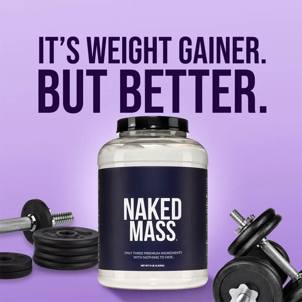 Mass Gainer Protein Supplement | Naked Mass - 8LB
