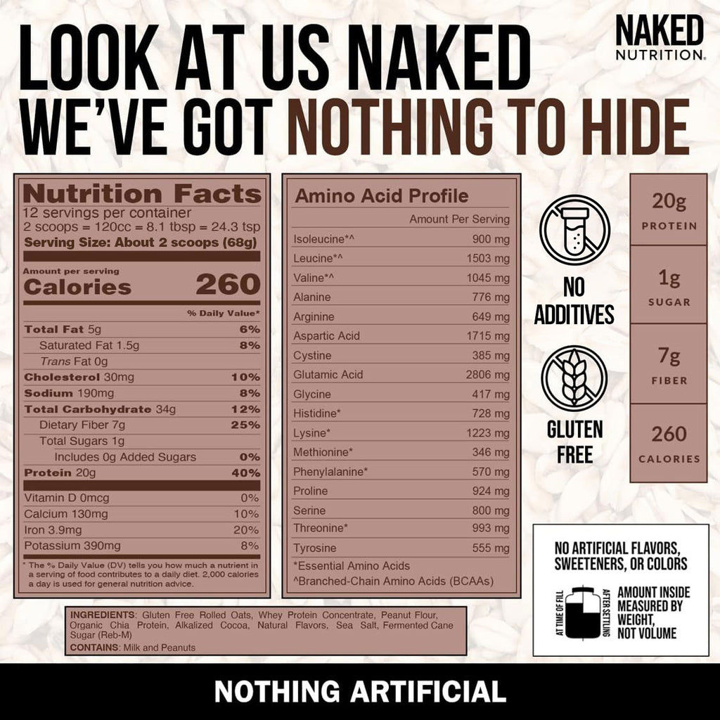 chocolate peanut butter overnight protein oats