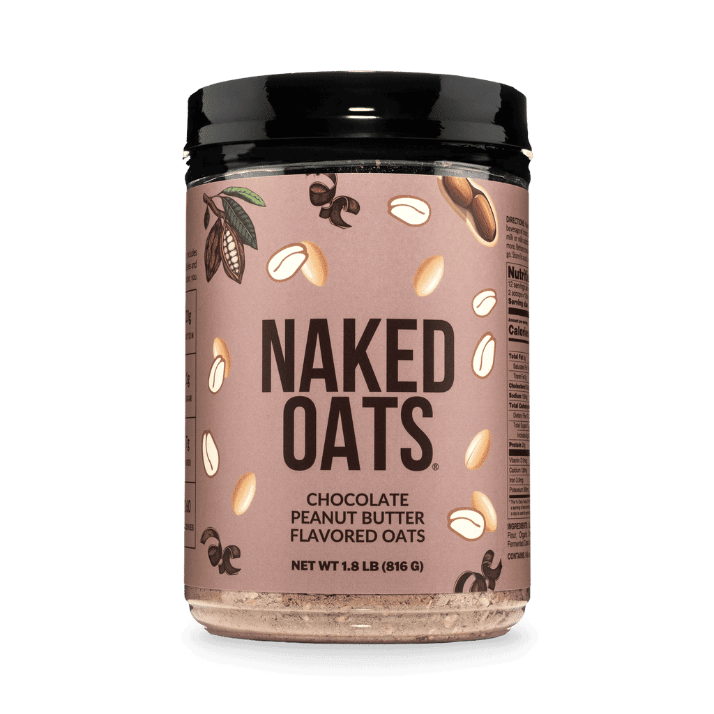 Avena proteica con mantequilla de maní y chocolate | Naked Oats