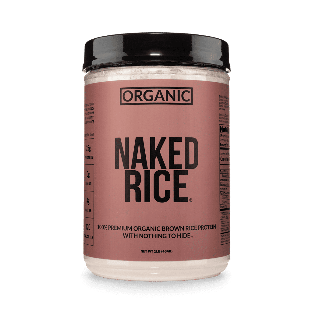 Organic Brown Rice Protein Powder 1lb | Naked Rice - 1lb