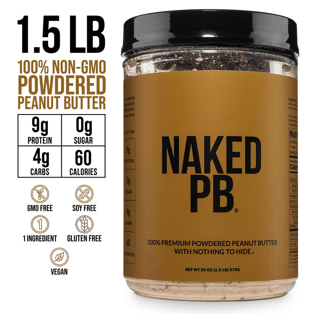 Mantequilla de maní en polvo | Naked PB - 1.5LB