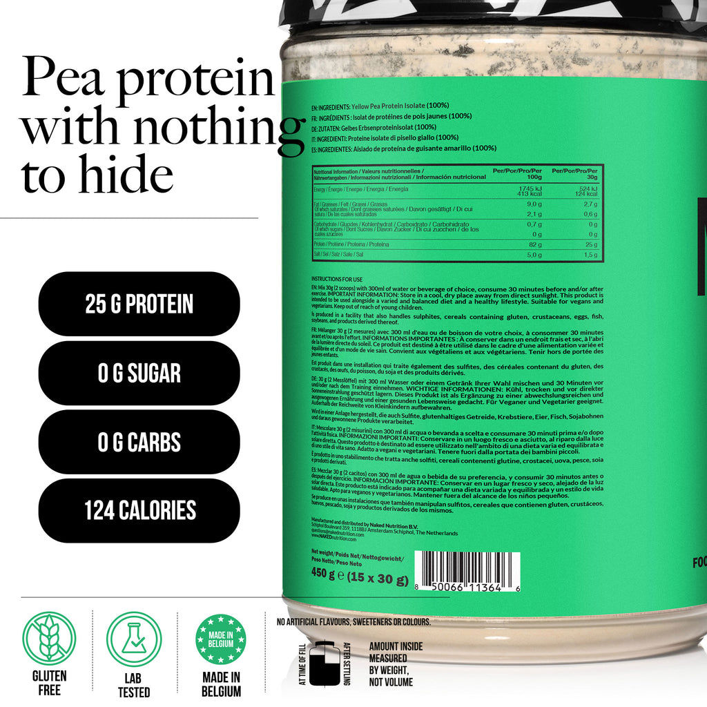 unflavored pea protein