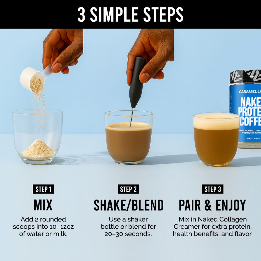 protein coffee how to use