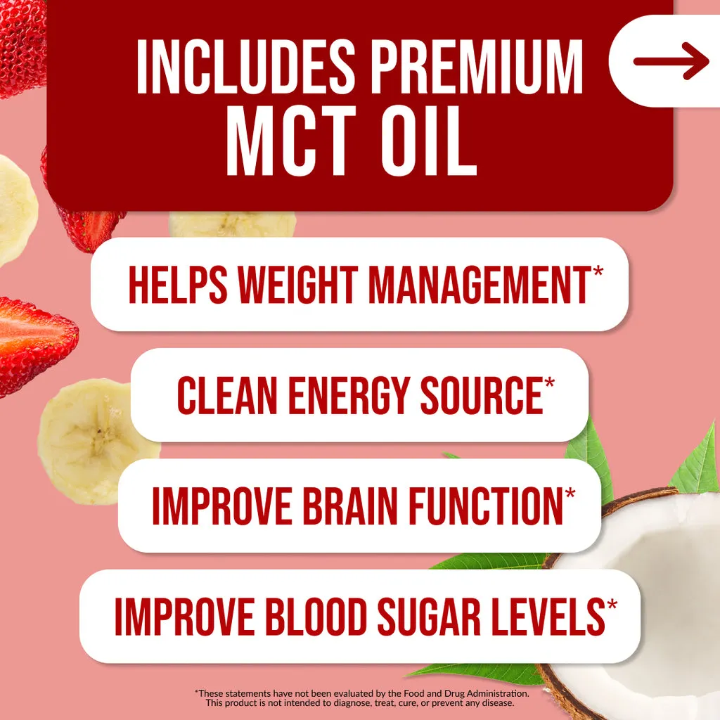 strawberry banana protein shakes