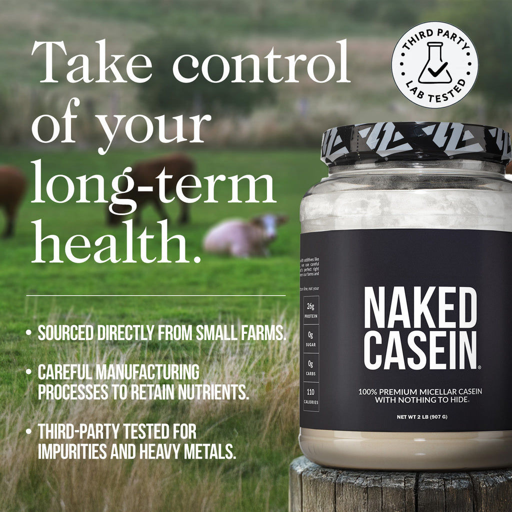 Chocolate Casein Protein Powder | Naked Chocolate Casein 2LB