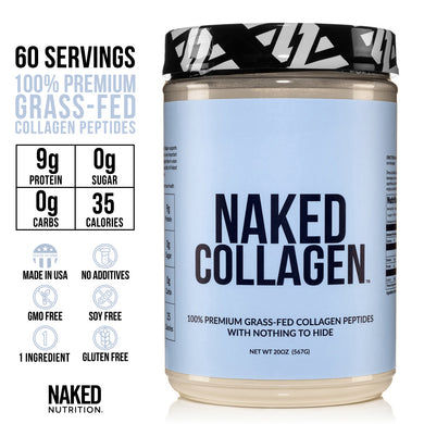 Collagen Peptides Protein Powder Supplement - Naked Collagen