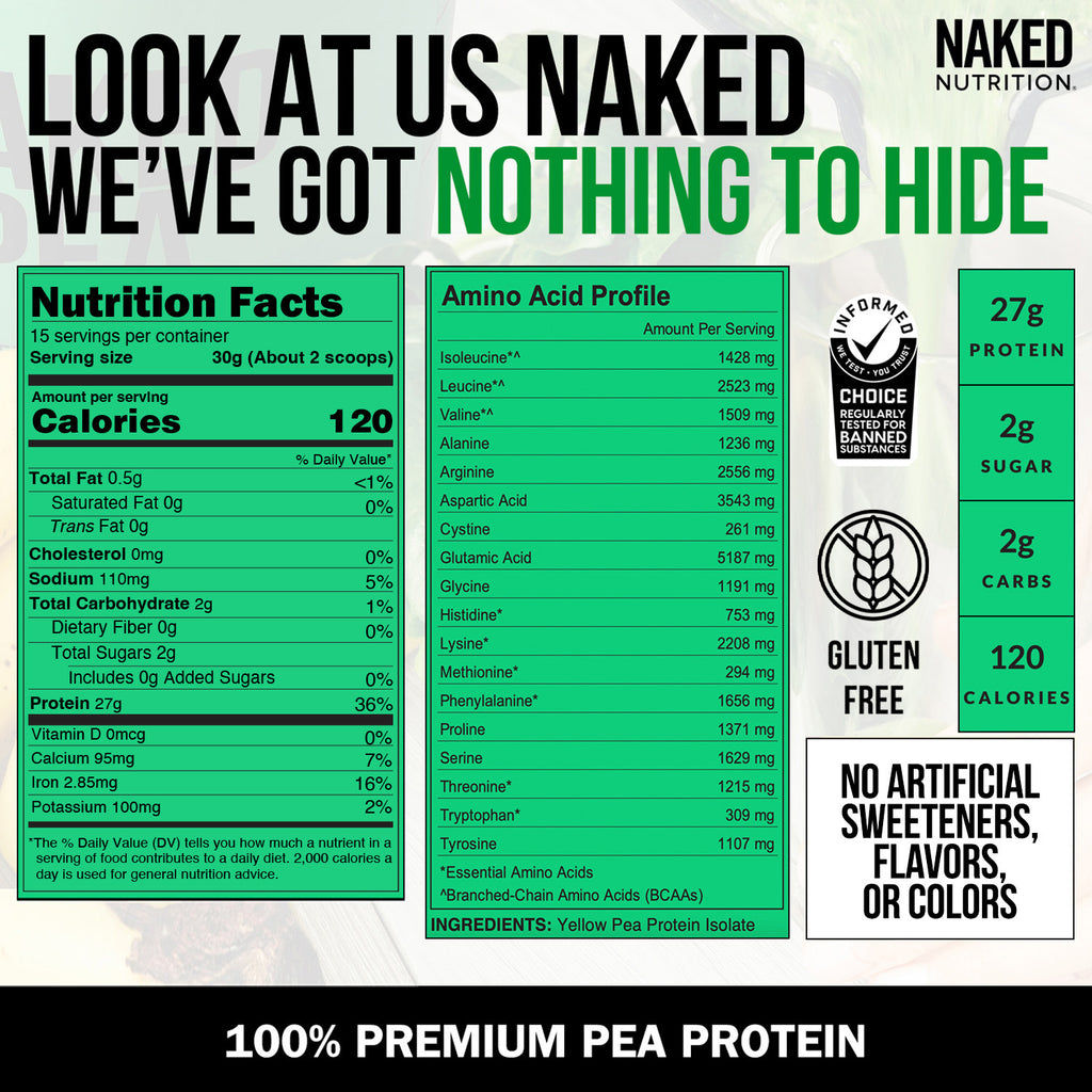 unflavored pea protein