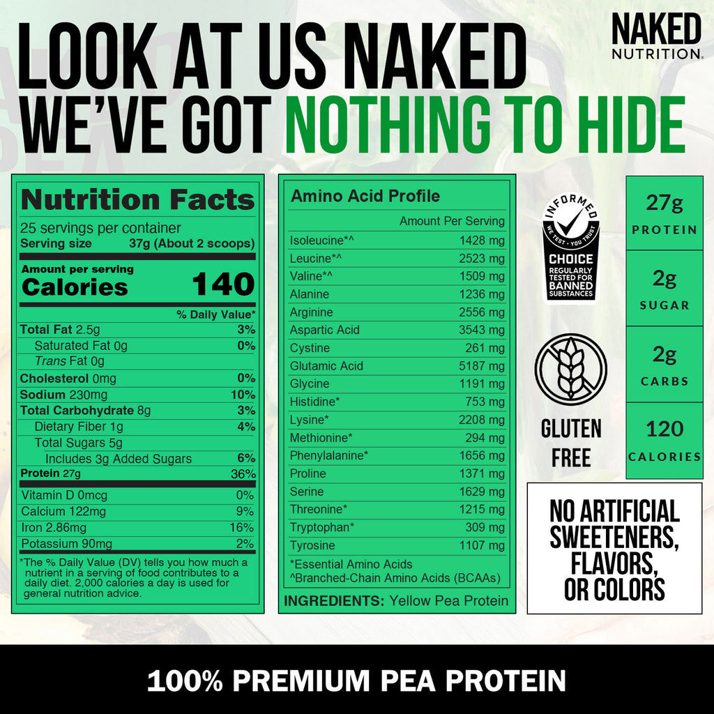 unflavored pea protein