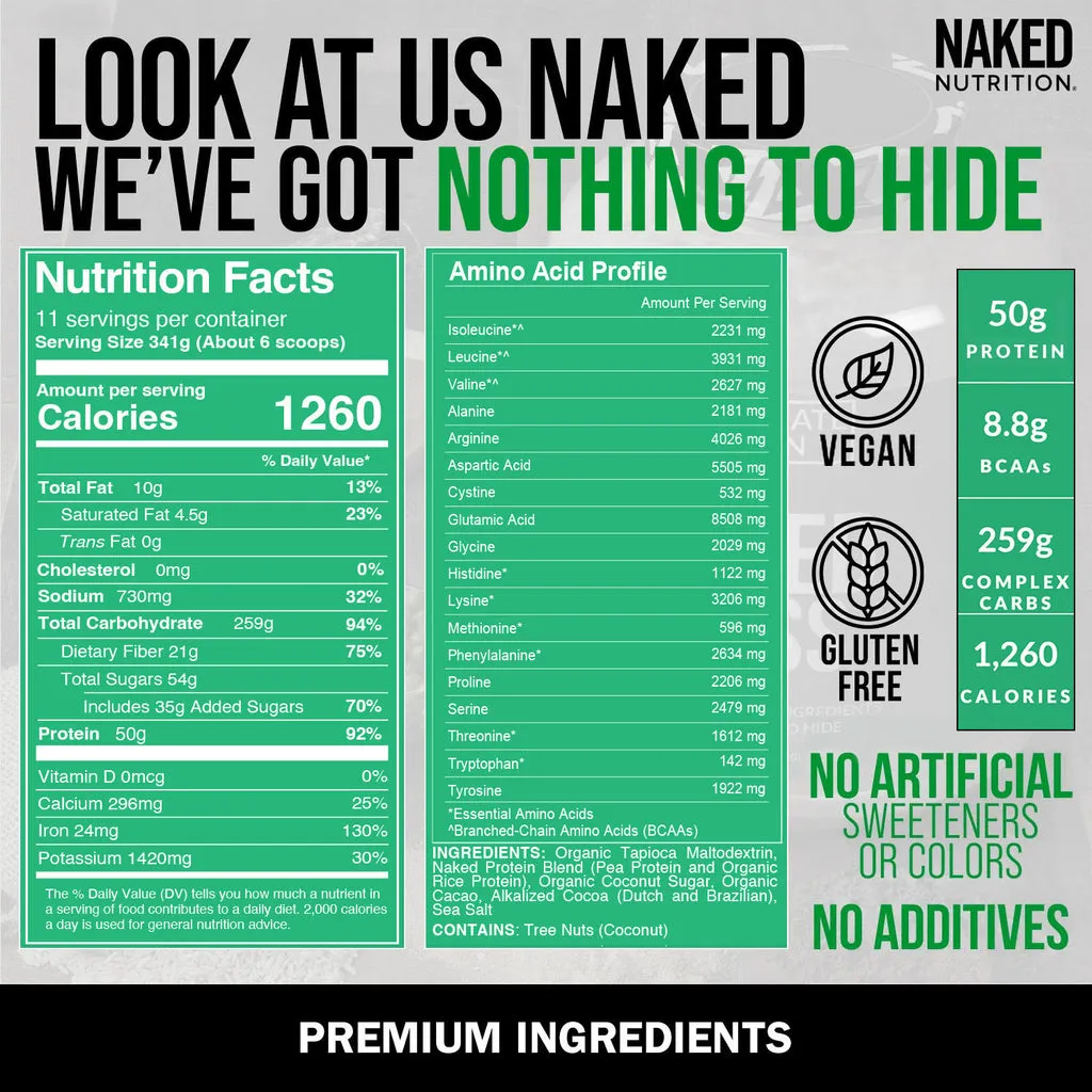 double chocolate vegan mass