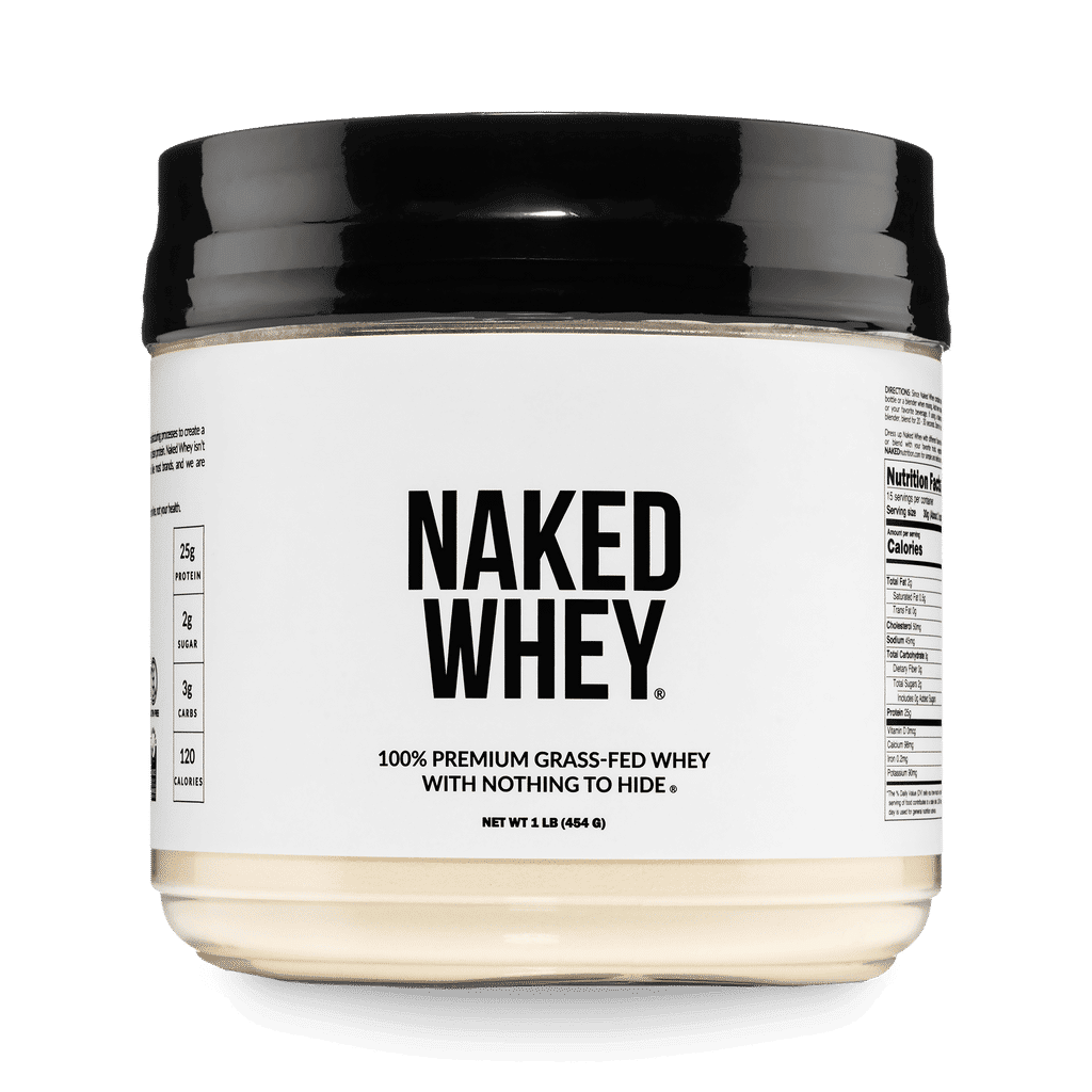 Grass Fed Whey Protein Powder | Naked Whey - 1LB