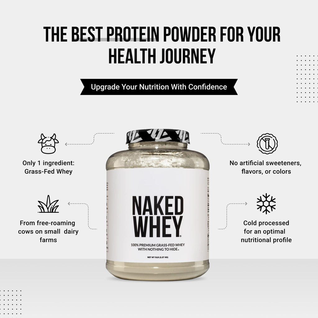 Molkenproteinpulver aus Weidehaltung | Naked Molke - 2280g