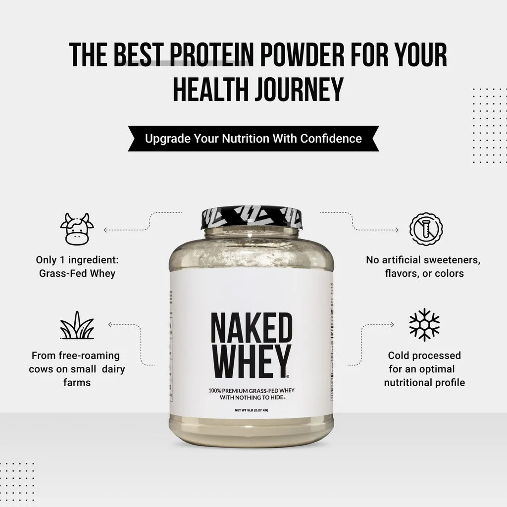 Protéine de Whey en Poudre | Naked Whey - 2280g