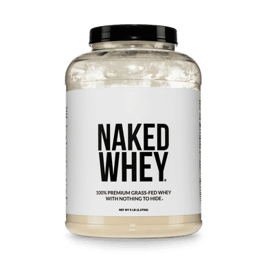 Grass-Fed Whey Protein Powder 5lb - Naked Whey