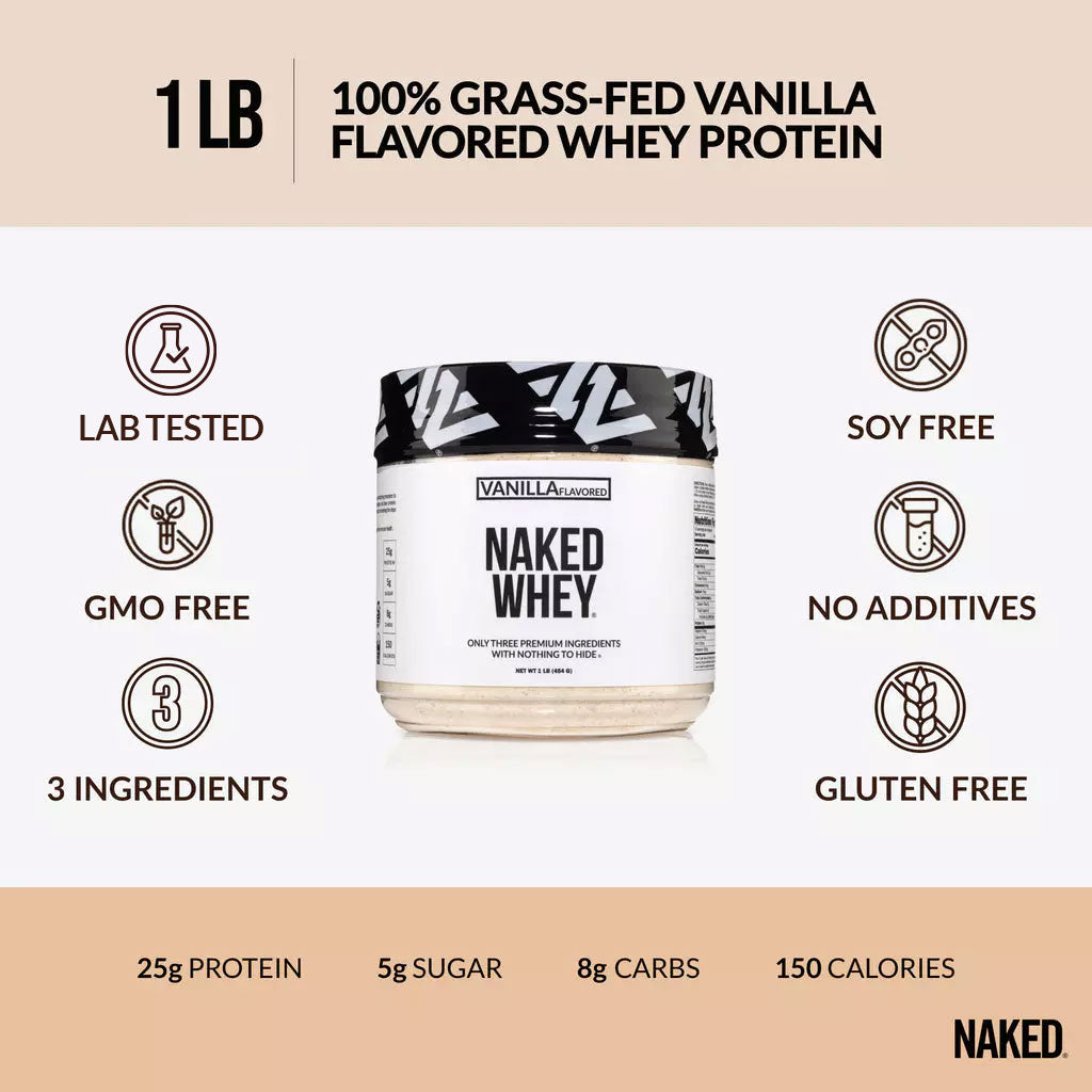 grassfed whey protein powder vanilla