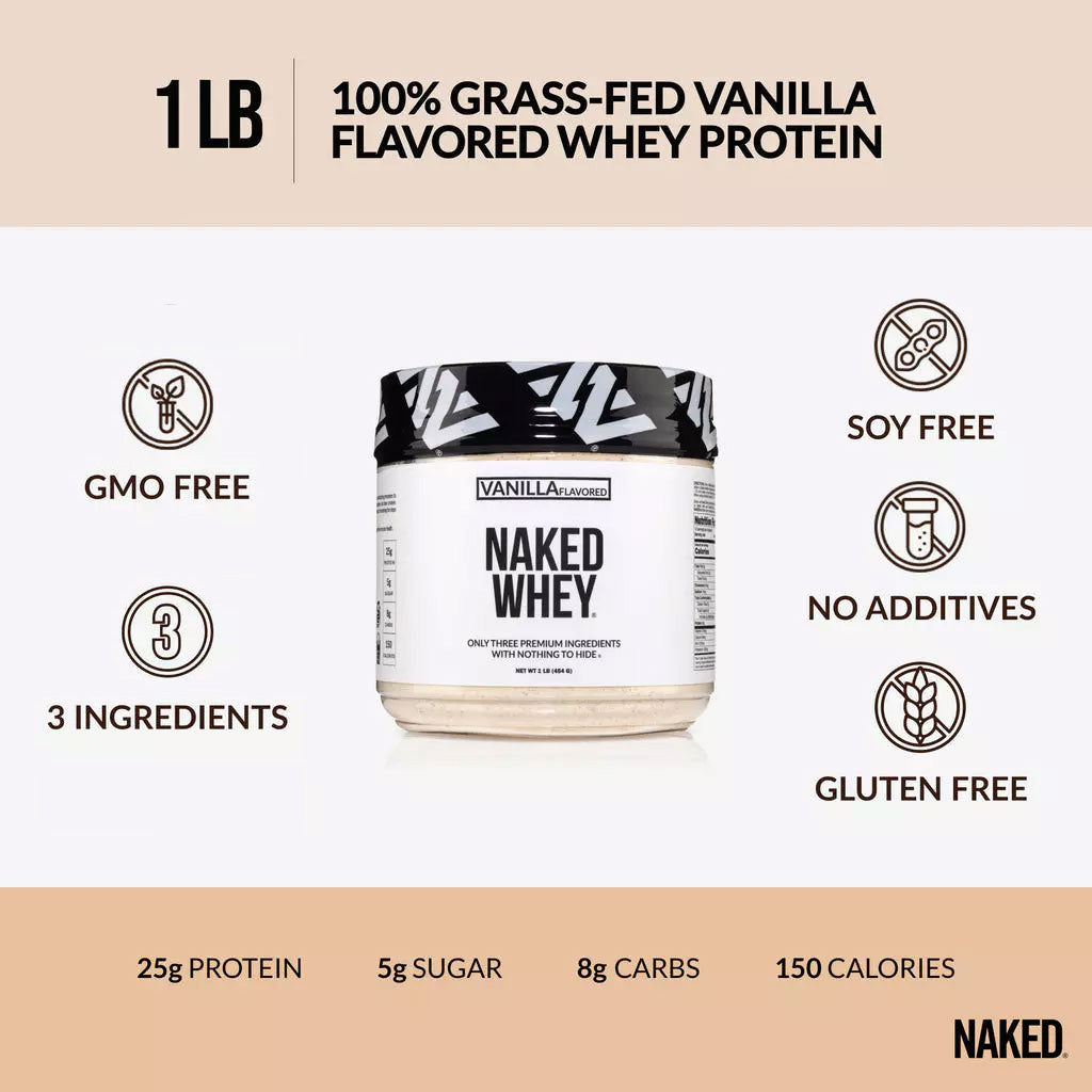 grassfed whey protein powder vanilla