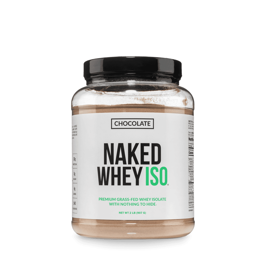 [dev] Chocolate Grass-Fed Whey Isolate Protein Powder | Naked Whey Isolate - 2LB