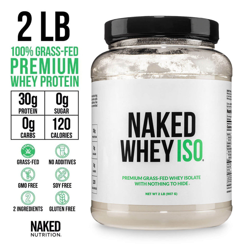 [dev] Grass Fed Whey Isolate Protein Powder | Naked Whey Isolate - 2LB
