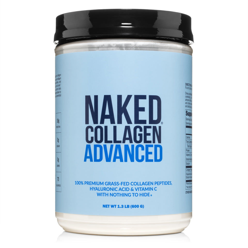 Collagen Peptides with Hyaluronic Acid | Naked Collagen Advanced - 1.3 LB