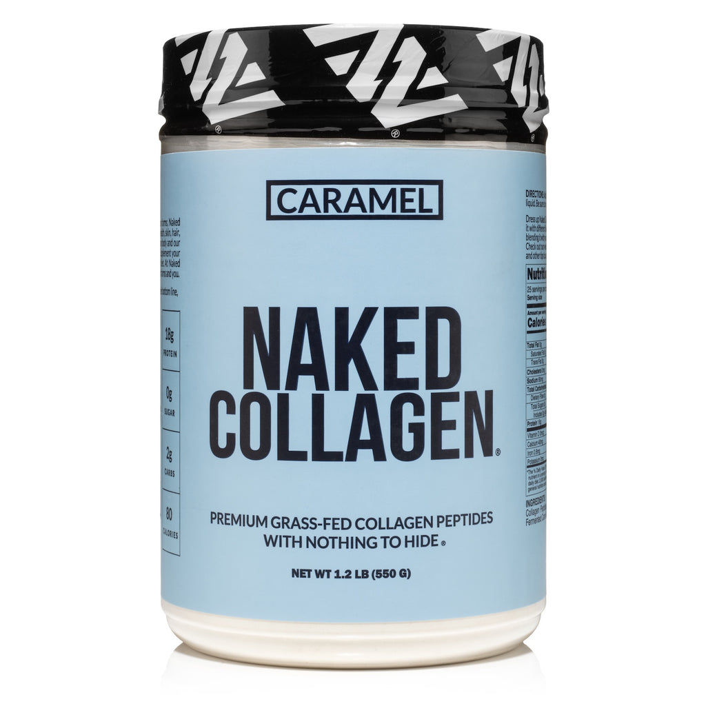Caramel Collagen Peptides Powder | Naked Collagen - 1.2 LB