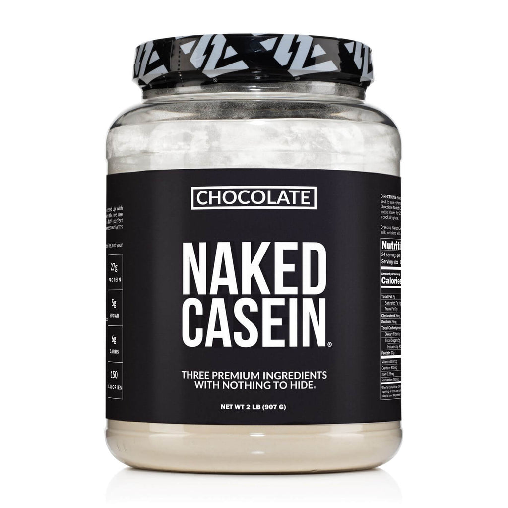 Chocolate Casein Protein Powder | Naked Chocolate Casein 2LB