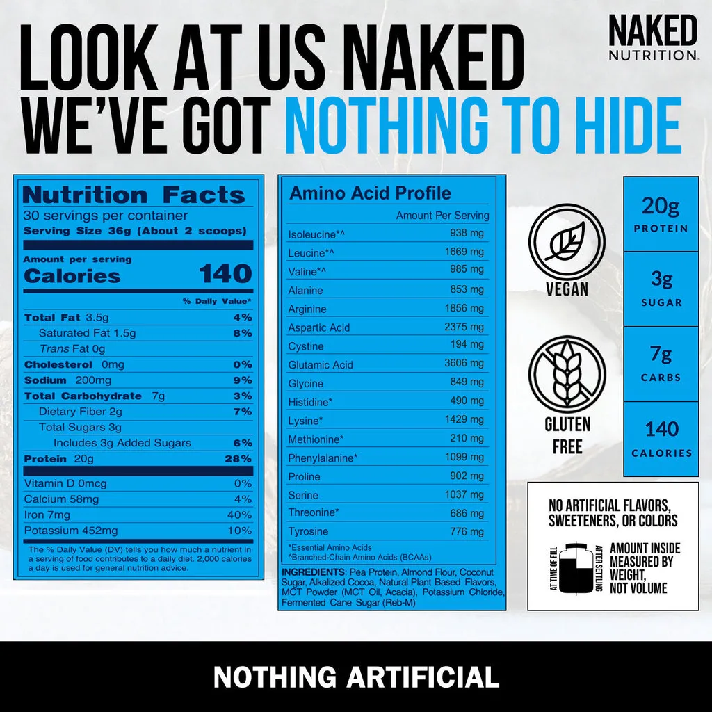 coconut almond protein shake