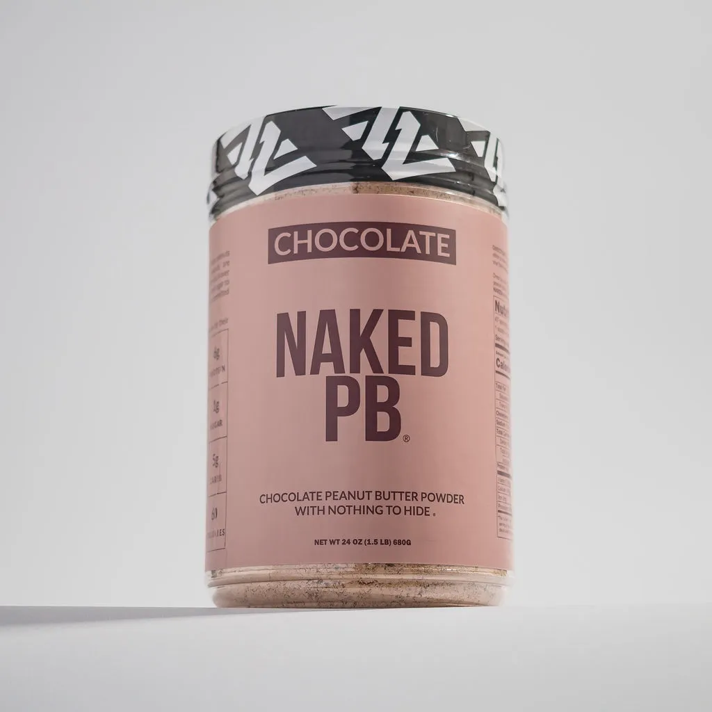Mantequilla de maní en polvo con chocolate | Mantequilla de maní sin sabor a chocolate - 1,5 lb