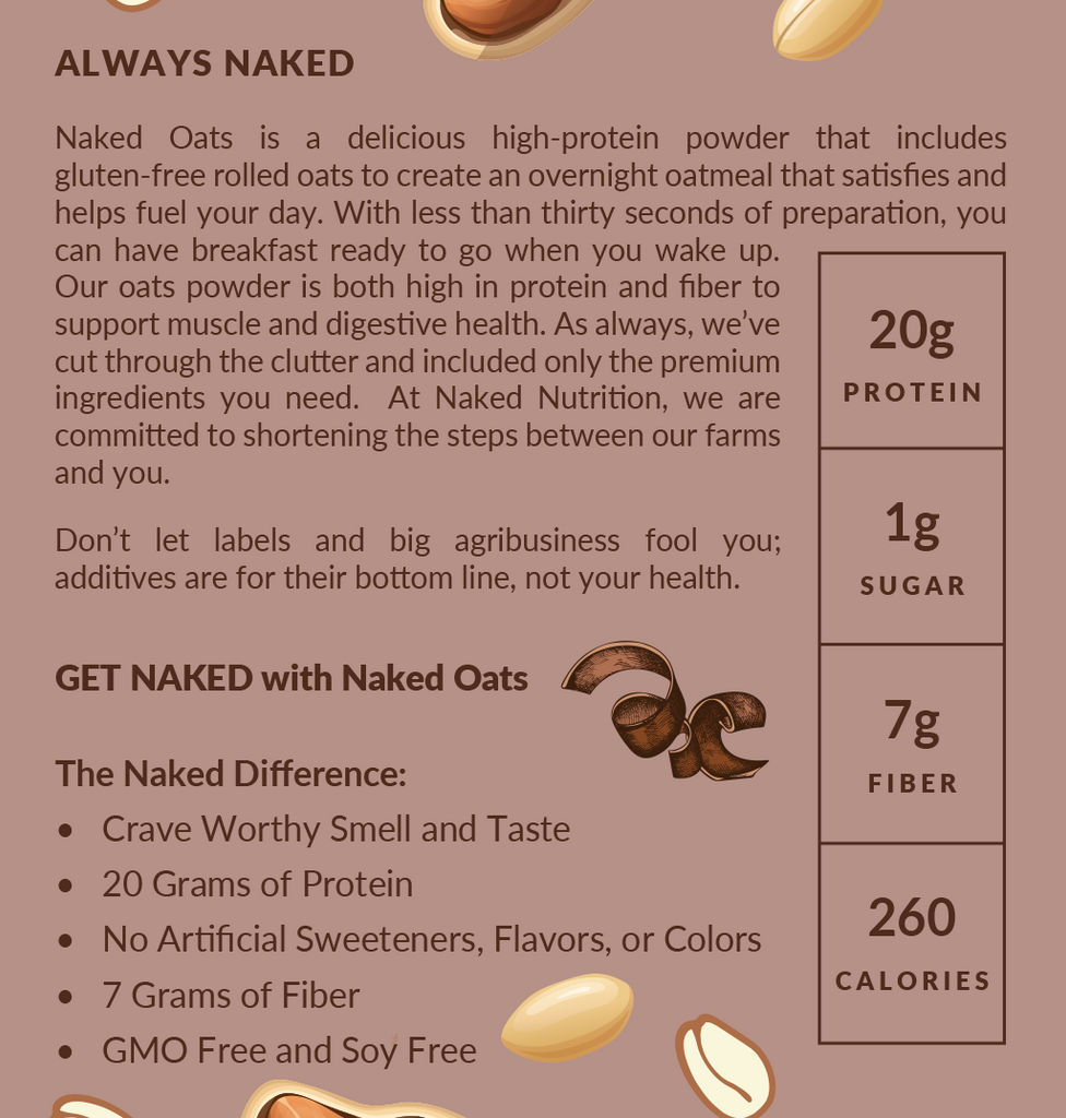 chocolate peanut butter protein oatmeal