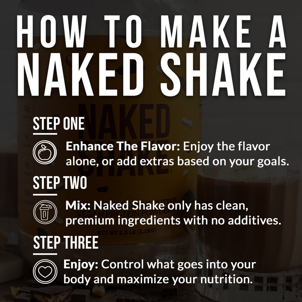 chocolate peanut butter protein shake powder