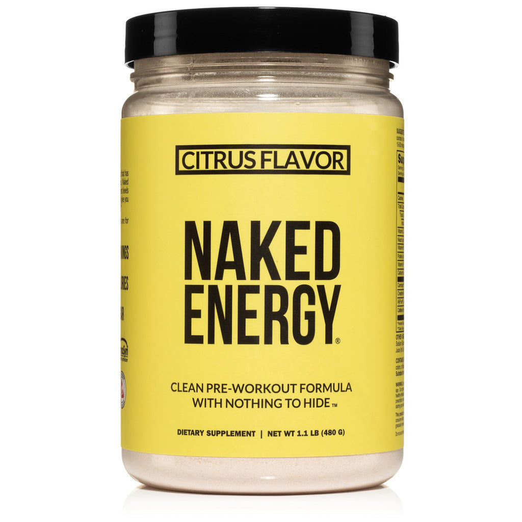 citrus flavored pre-workout