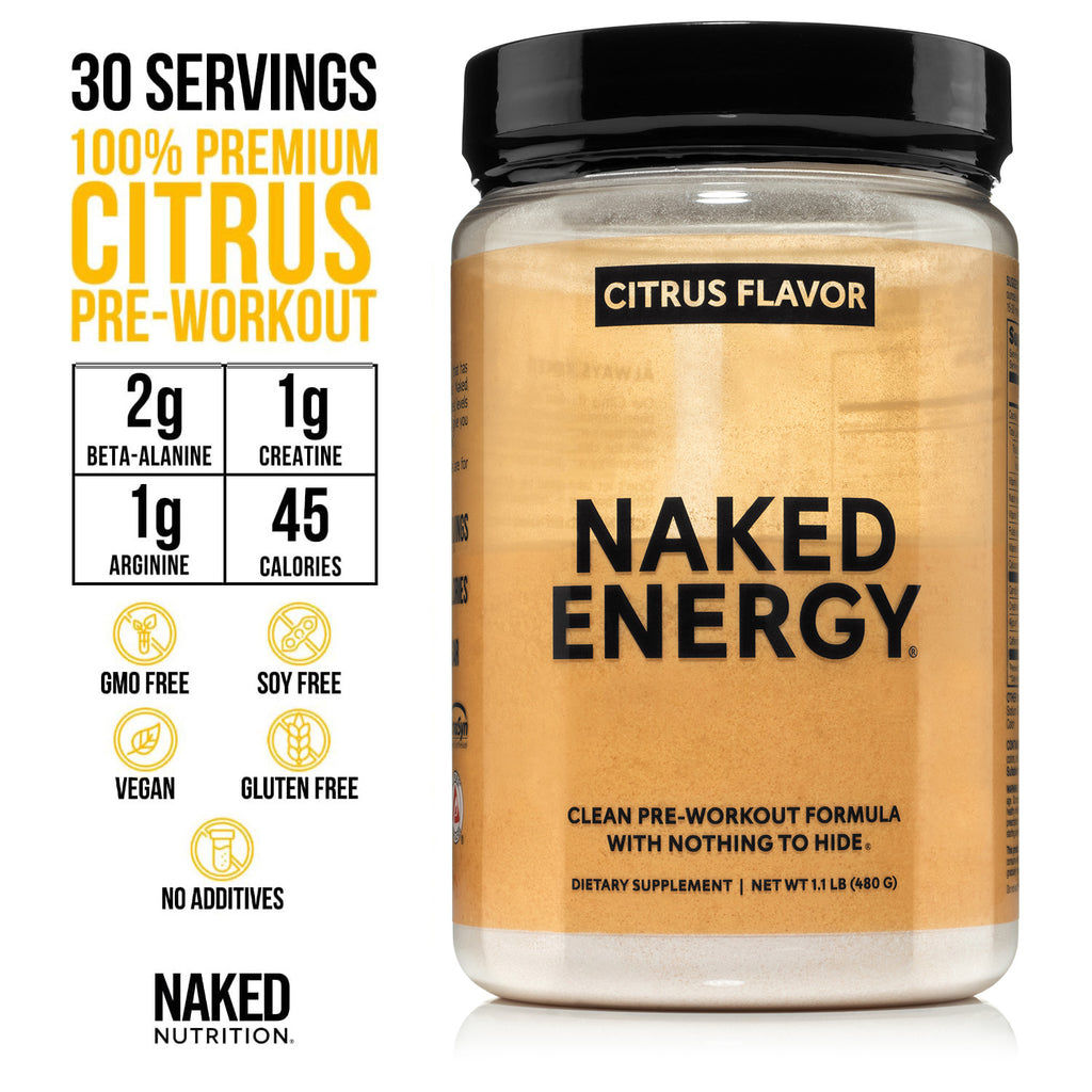 Pre Workout Supplement Citrus