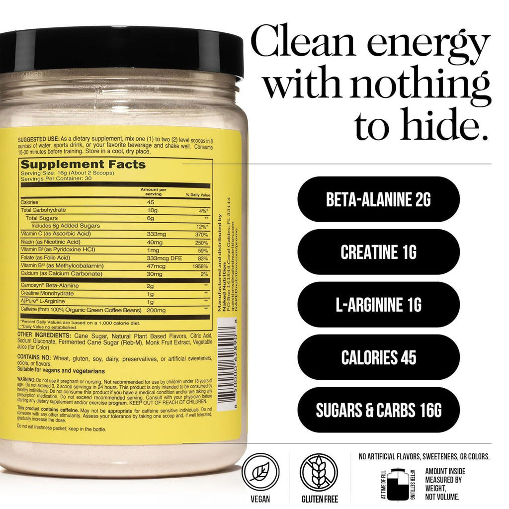 Pre Workout Supplement Citrus