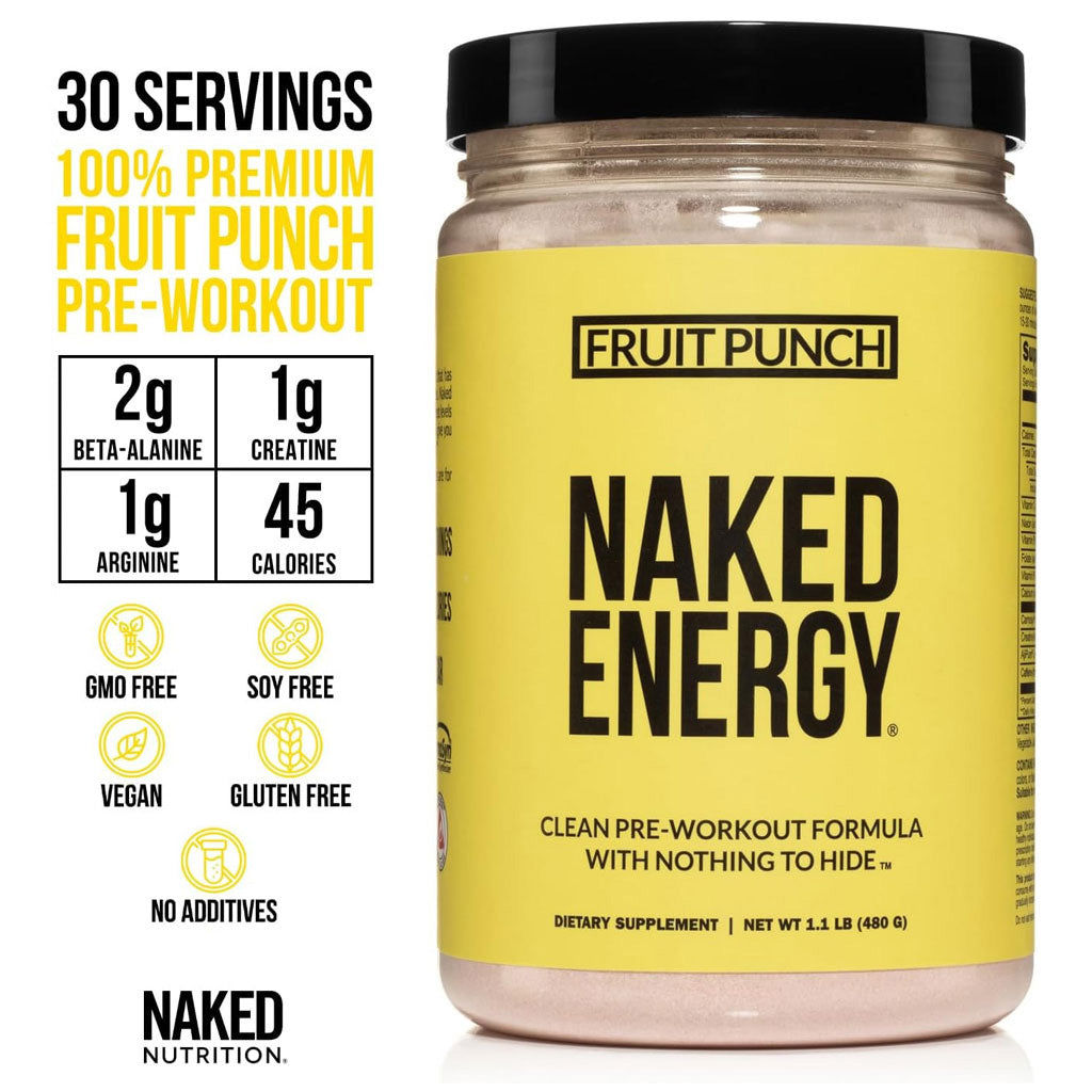 Pre Workout Supplement Fruit Punch