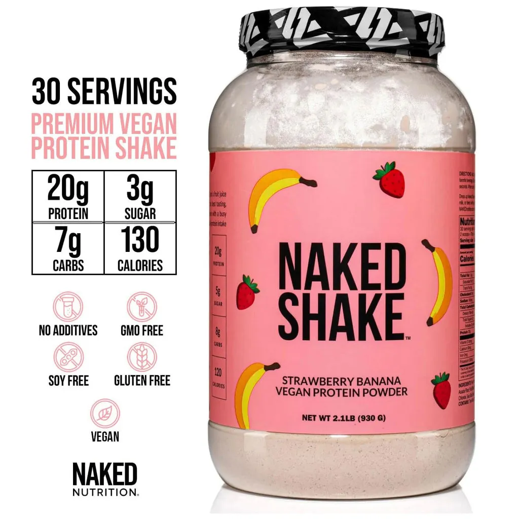 strawberry banana protein shake