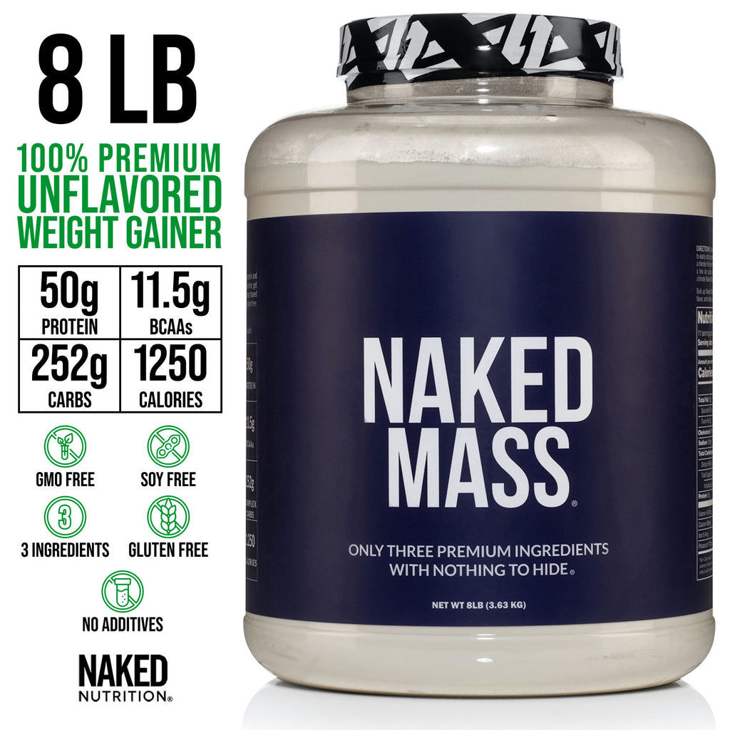 Mass Gainer Protein Supplement | Naked Mass - 8LB