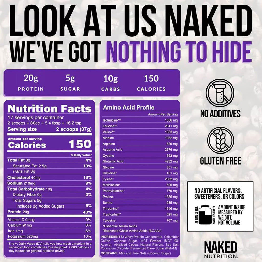 high protein iced coffee mocha