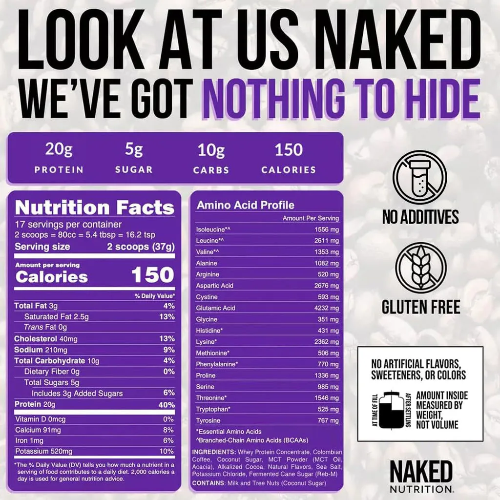 high protein iced coffee mocha