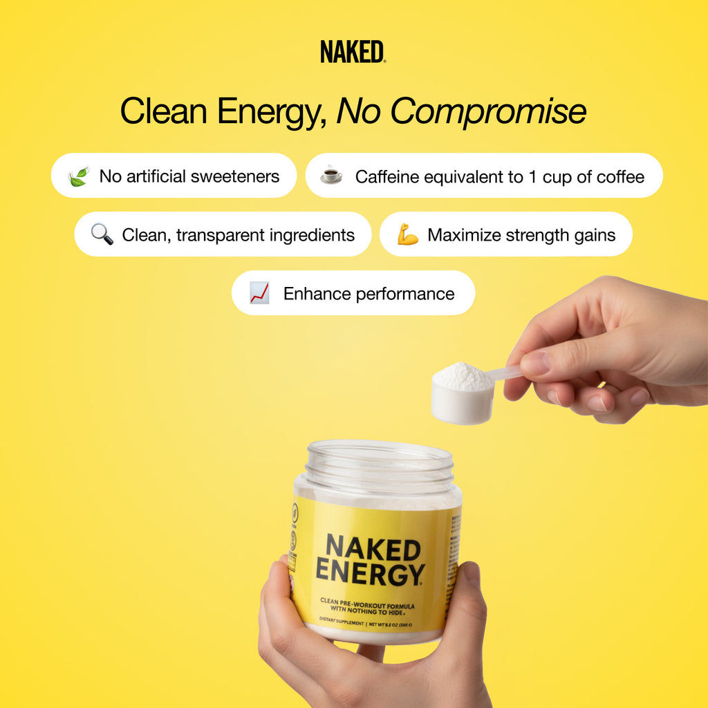 Pre Workout Supplement | Naked Energy - 50 Servings