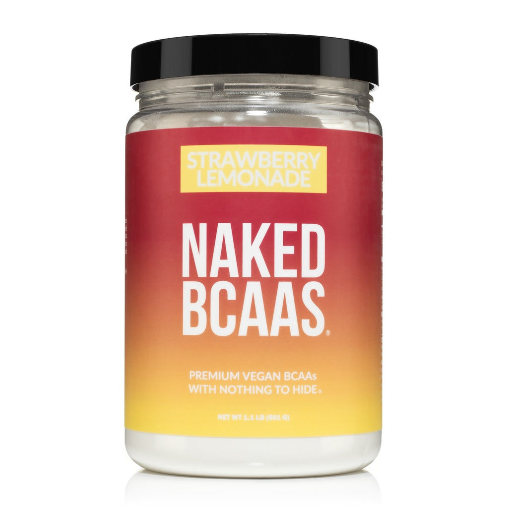 Aminoácidos de cadena ramificada de limonada de fresa | Naked BCAAs - 34 porciones