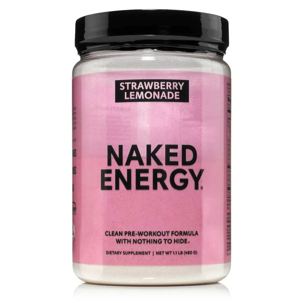 Suplemento preentrenamiento con cítricos | Naked Energy - 30 porciones