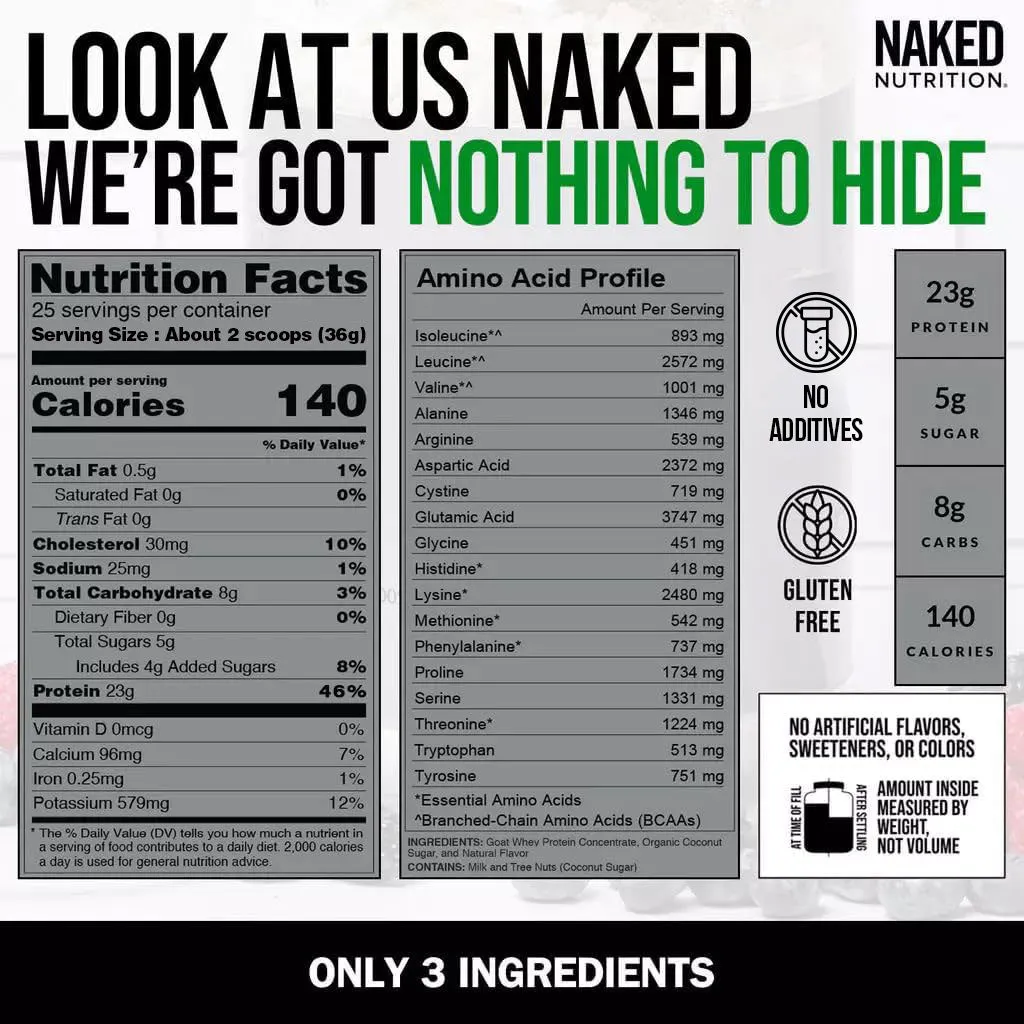 vanilla goat protein powder