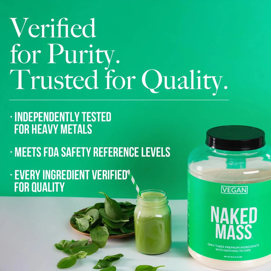 vegan mass protein heavy metals testing